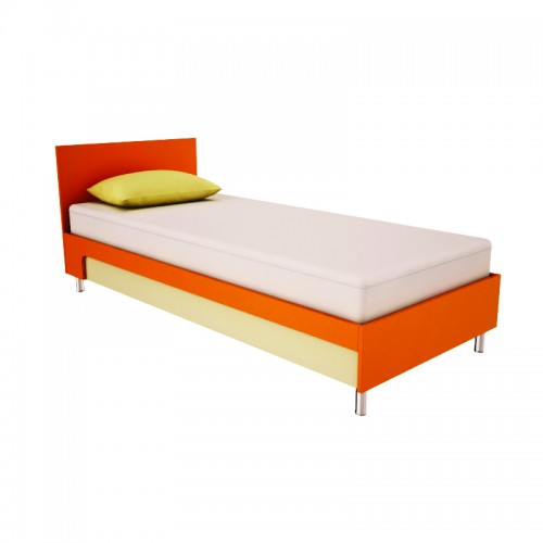Легло за матрак 90/190 см. РАК ТРАК оранжево и беже